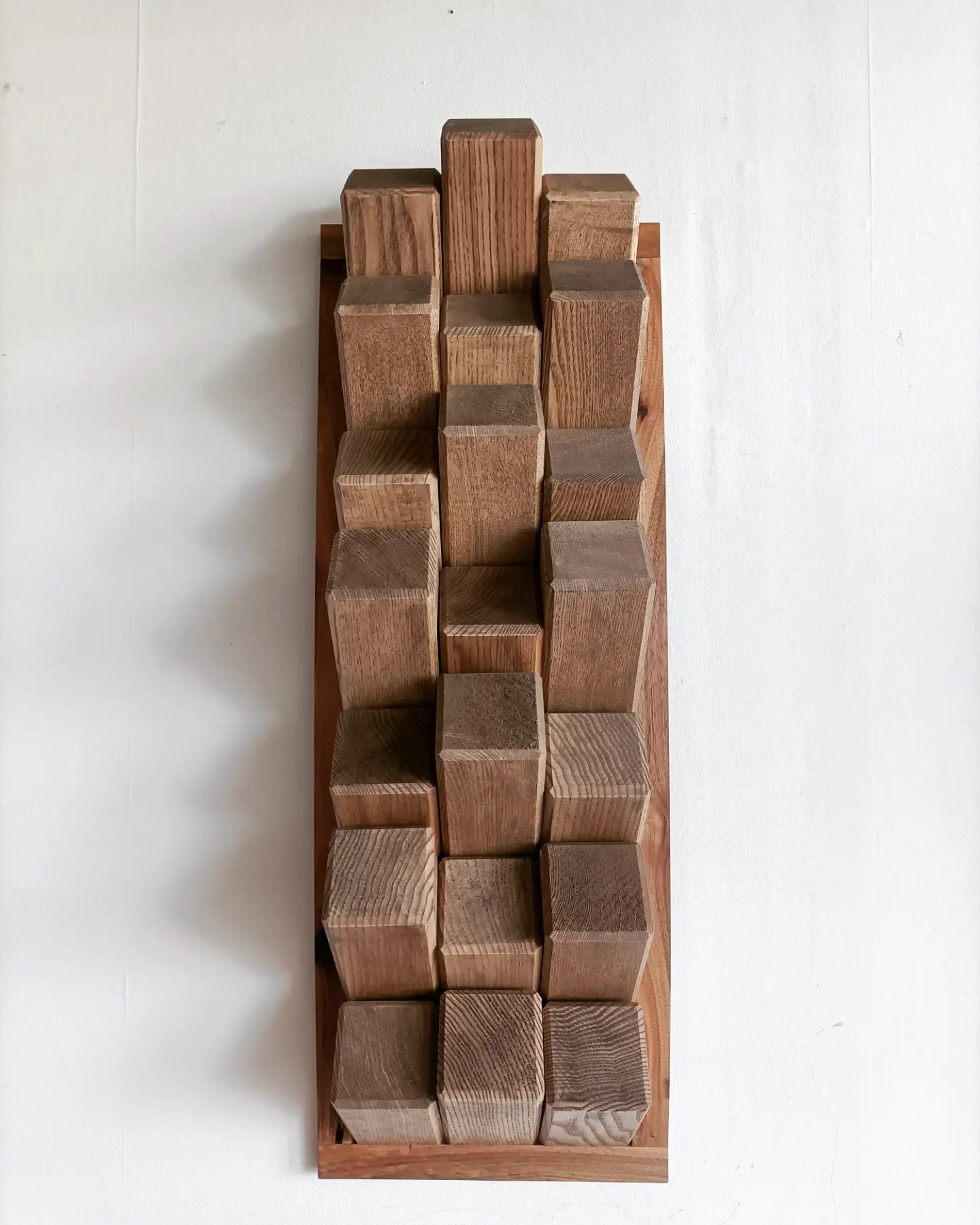 Tableaux de texture, Décoration murale. 70 x 25 cm. – Image 2