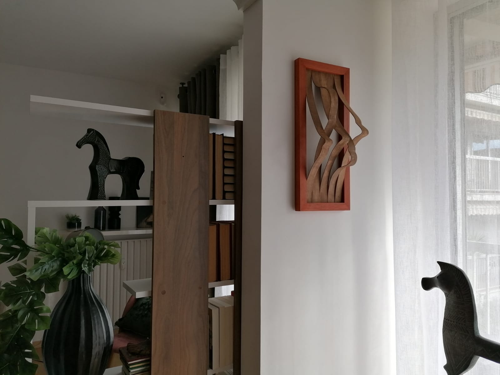 Tableaux de texture, Décoration murale. 50 x 20 cm. – Image 2