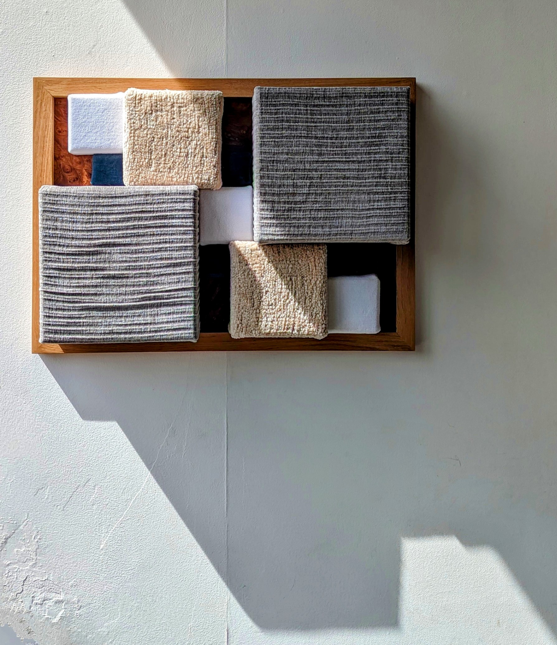 Tableaux de texture, Décoration murale. 60 x 43 cm. – Image 3