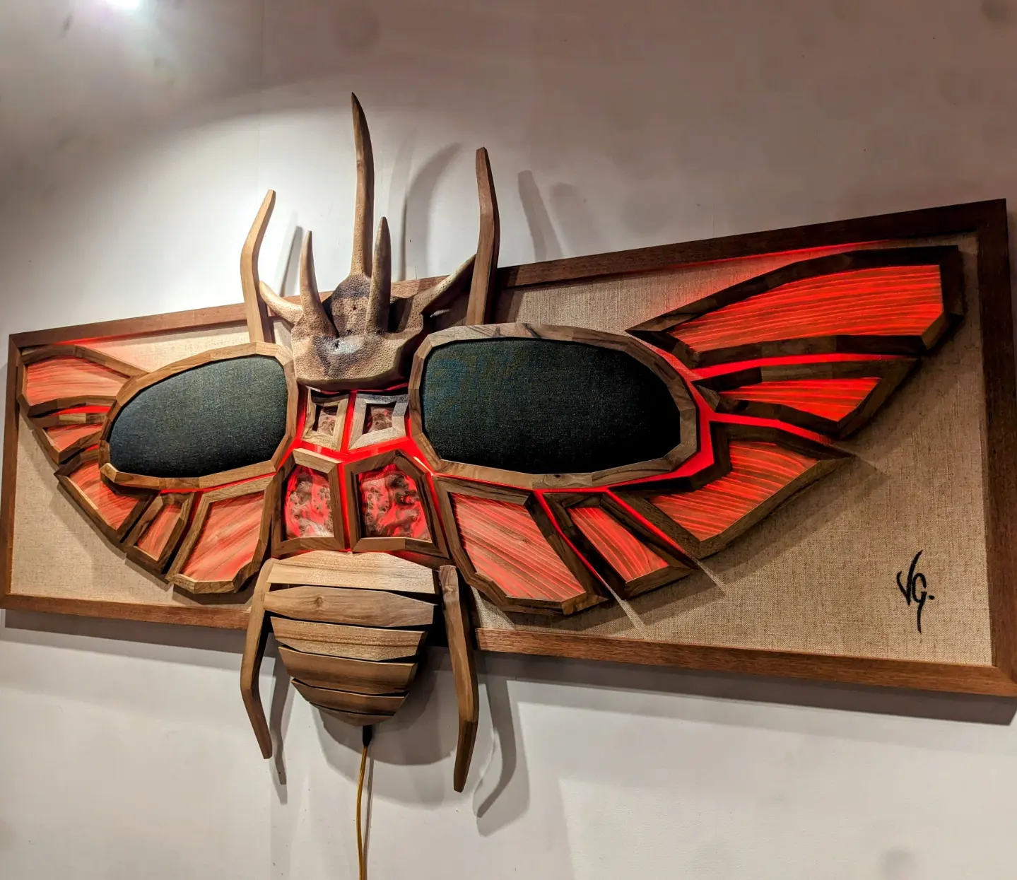 Tableaux de texture, Décoration murale. 175 x 110 cm. – Image 4